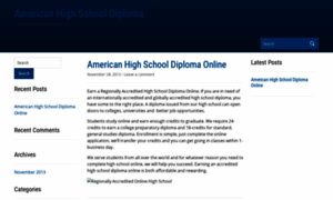 Americanhighschooldiploma.com thumbnail