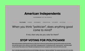 Americanindependents.org thumbnail