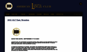 Americanlanciaclub.com thumbnail