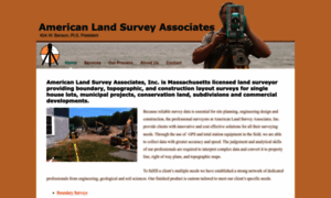 Americanlandsurveyassociates.com thumbnail