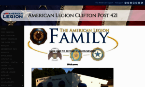 Americanlegioncliftonpost421.org thumbnail