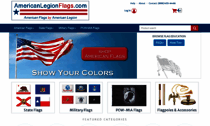 Americanlegionflags.com thumbnail