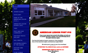 Americanlegionpost16lapeer.com thumbnail