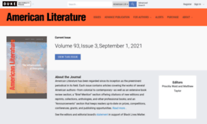 Americanliterature.dukejournals.org thumbnail