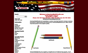 Americanmadepencils.com thumbnail