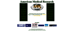 Americanmedicalresearch.com thumbnail