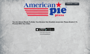 Americanpiepizza.hungerrush.com thumbnail