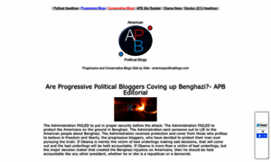 Americanpoliticalblogs.com thumbnail