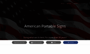 Americanportablesigns.com thumbnail