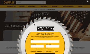 Americanpride.dewalt.com thumbnail