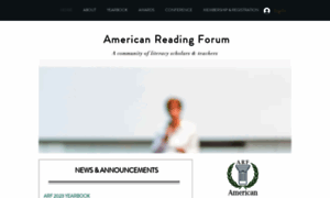 Americanreadingforum.org thumbnail