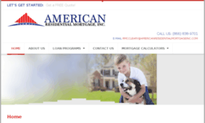 Americanresidentialmortgageinc.com thumbnail