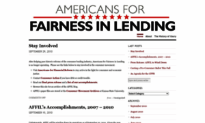 Americansforfairnessinlending.wordpress.com thumbnail