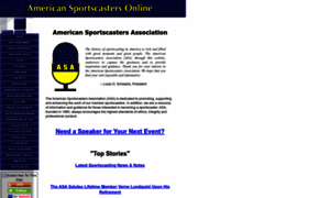 Americansportscastersonline.com thumbnail