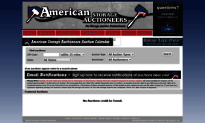 Americanstorageauctioneers.com thumbnail