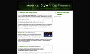Americanstylefridgefreezer.co.uk thumbnail