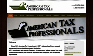 Americantaxprofessionals.com thumbnail