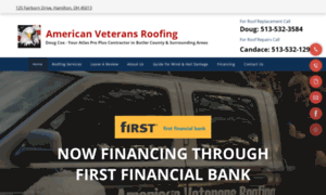 Americanveteransroofing.com thumbnail