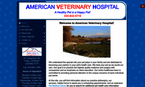 Americanveterinaryhospital.com thumbnail