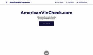 Americanvincheckcom.business.site thumbnail