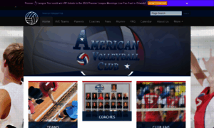 Americanvolleyballclub.com thumbnail