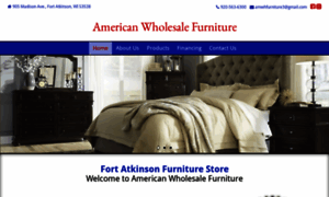 Americanwholesalefurniturewi.com thumbnail