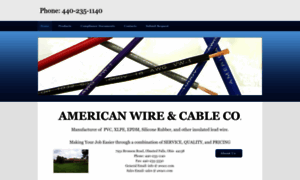 Americanwireandcable.com thumbnail