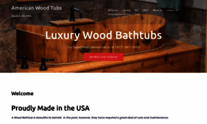 Americanwoodtubs.com thumbnail