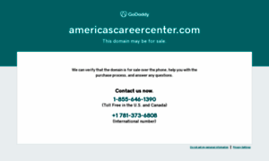 Americascareercenter.com thumbnail