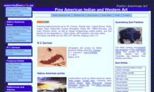 Amerindianarts.us thumbnail