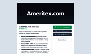 Ameritex.com thumbnail