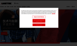 Ametek.com.cn thumbnail