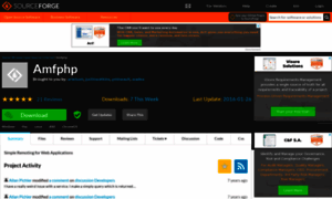 Amfphp.sourceforge.net thumbnail