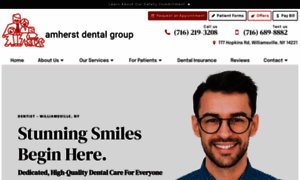 Amherstdental.com thumbnail