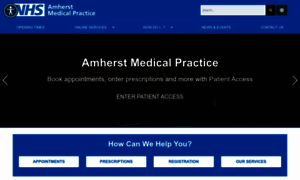 Amherstmedicalpractice.co.uk thumbnail