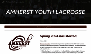 Amherstyouthlacrosse.org thumbnail