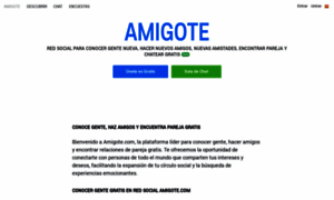 Amigote.com thumbnail