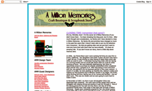 Amillionmemoriesblog.blogspot.com thumbnail