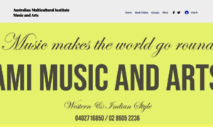 Amimusicandarts.com thumbnail