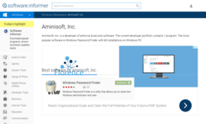 Aminisoft-inc.software.informer.com thumbnail