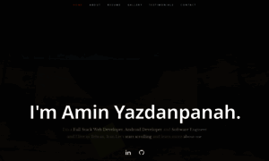 Aminyazdanpanah.com thumbnail