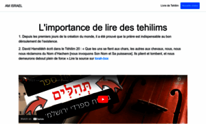 Amisrael.fr thumbnail