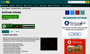 Amitrader-intraday.soft112.com thumbnail