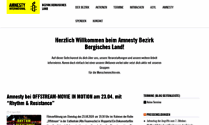 Amnesty-bergisches-land.de thumbnail