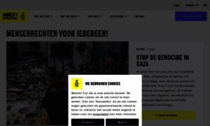 Amnesty-international.be thumbnail