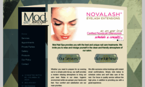 Amodnailspa.com thumbnail