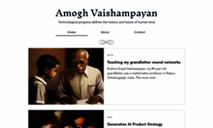 Amoghvaishampayan.com thumbnail