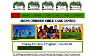 Amongfriendschildcare.com thumbnail