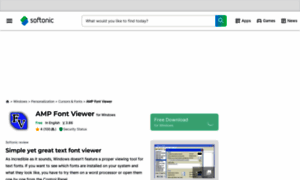 Amp-font-viewer.en.softonic.com thumbnail