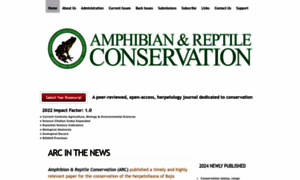 Amphibian-reptile-conservation.org thumbnail